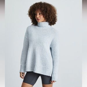 Everlane Grey Turtleneck Women's Sweater